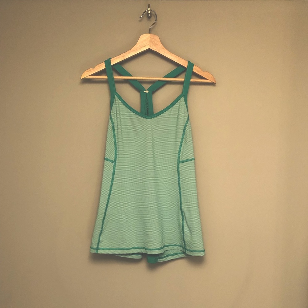 LuluLemon Green Tank Top